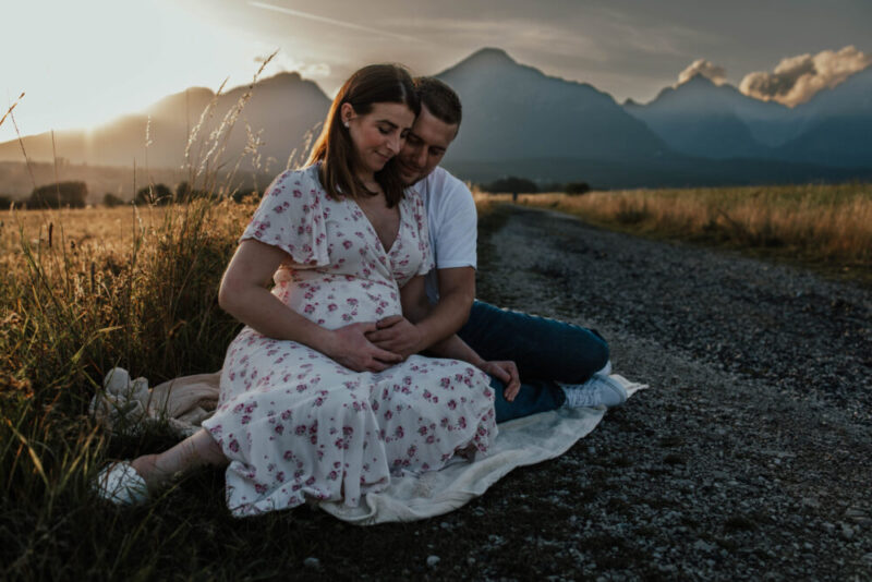 tehotenské fotenie Vysoké Tatry